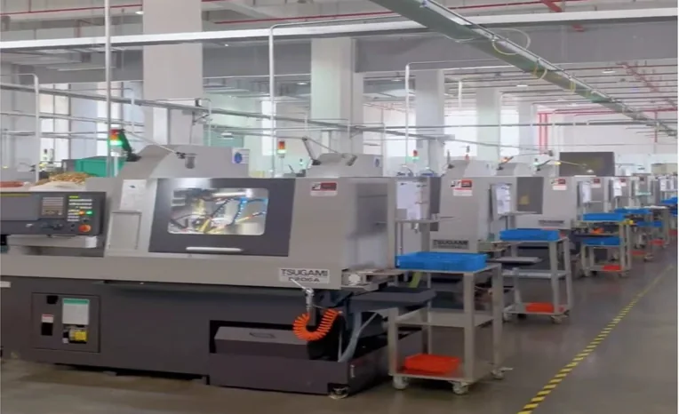 Tsugami S205A sliding headstock CNC lathe